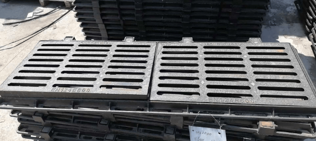 柳城球墨铸铁连体双篦展示